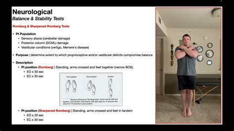 romberg test foot drop|the romberg test results.